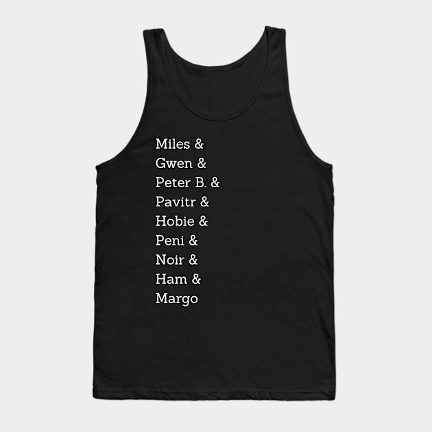 The New Spider Squad Tank Top by TalesfromtheFandom